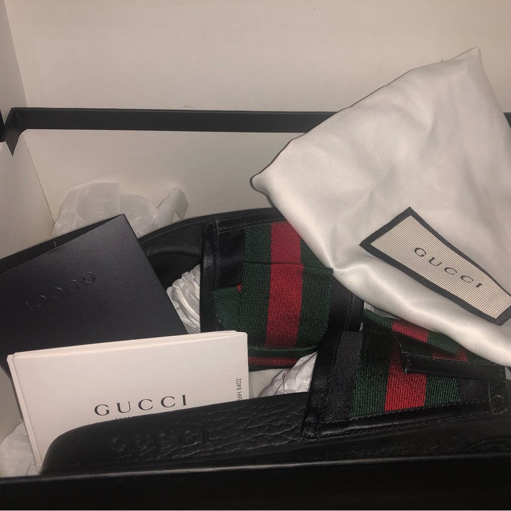 Authentic Gucci Slides Used In Great Condition! - image 5